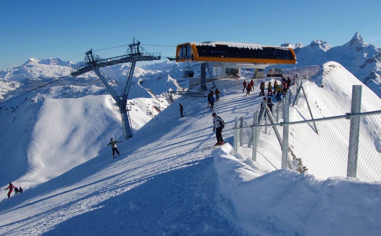 Skigebiet 
